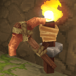The Pickaxes Place Torches